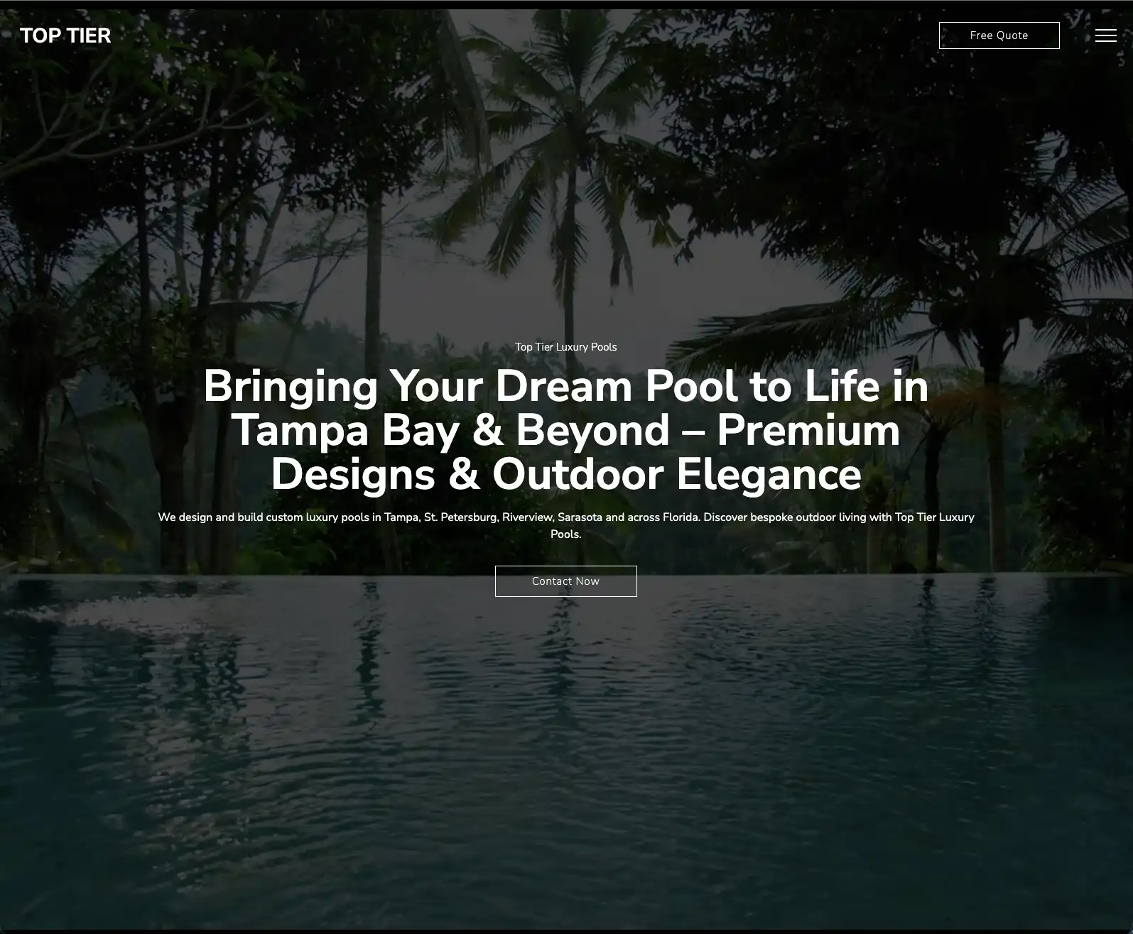 Top Tier Luxury Pools